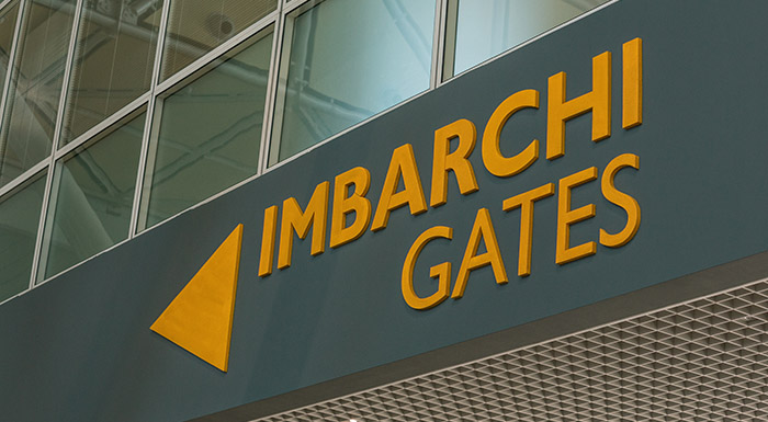 Check-in and boarding