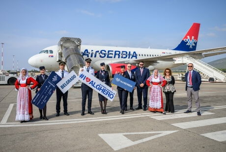 ALGHERO E BELGRADO FINALMENTE COLLEGATE